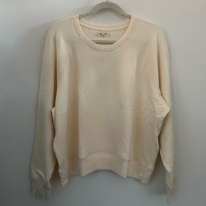 New Madewell Sweatshirt in Antique Cream Size 3X